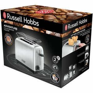 Brødrister Russell Hobbs 24080-56 850 W Sølvfarvet