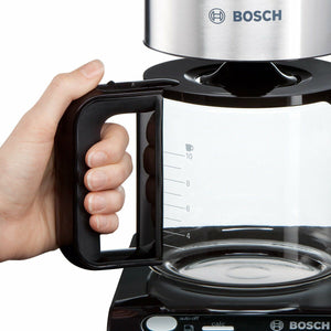 Drip Coffee Machine BOSCH TKA8633 Styline Sort 1100 W 1,25 L