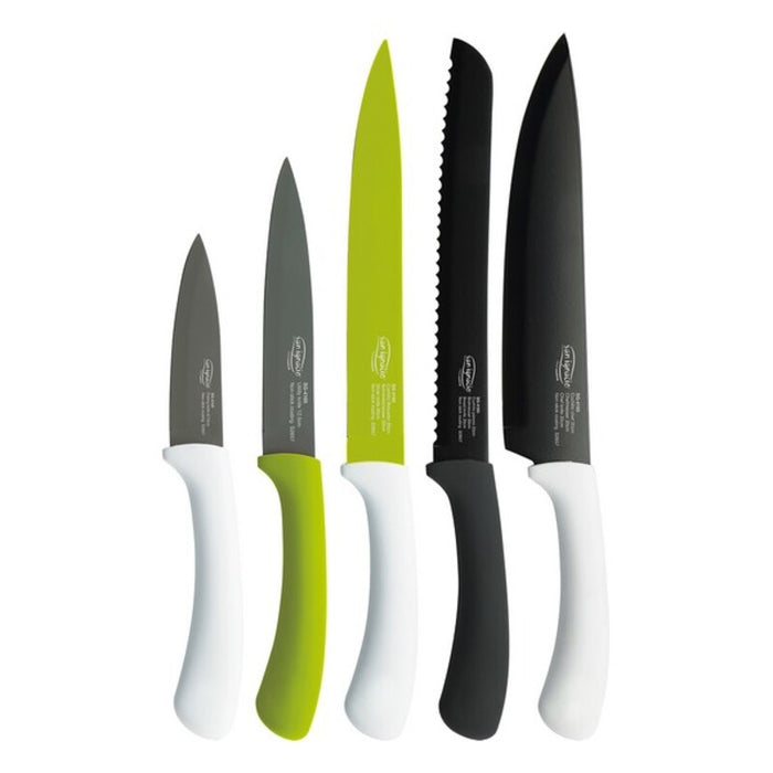 Knivsæt San Ignacio green sg4165 Rustfrit stål 5 Dele 5 enheder (5 pcs)