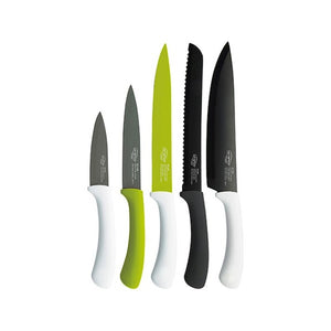 Knivsæt San Ignacio green sg4165 Rustfrit stål 5 Dele 5 enheder (5 pcs)