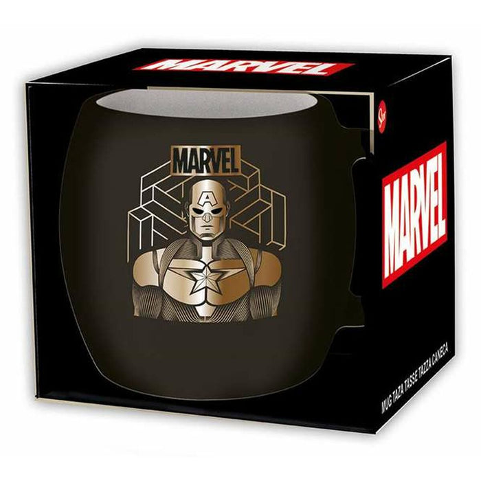 Kom med boks Marvel Keramik 360 ml