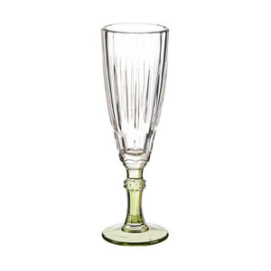 Champagneglas Exotic Krystal Grøn 170 ml