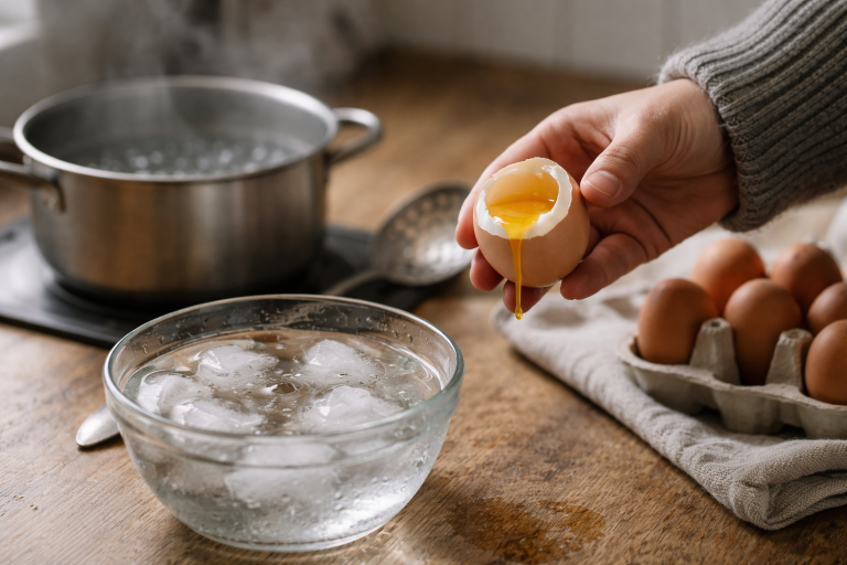 Æg der sidder lige i skabet: mine tider til blødt, smilende og hårdt (plus pochering uden drama)