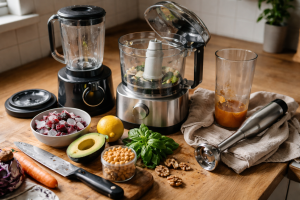 Blender, foodprocessor eller stavblender? Vælg maskinen du faktisk får brugt