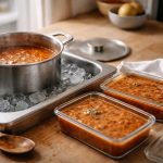 Fra gryde til køl uden drama: Sådan køler du varm mad ned hurtigt (og trygt)