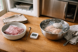 Frossent kød kl. 16? Her er mine sikre optøningsveje (med tider, du kan regne med)