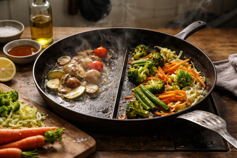 Grøntsager med bid på 10 minutter: min metodebank til smag, sprødhed og nul slattenhed