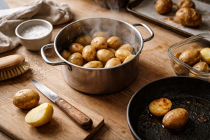 Kartoffel-workflowet: sådan rammer du kogetid, sprødhed og gode rester