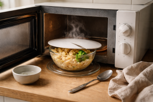 Mikroovnen som hverdags-assistent: sådan får du saftig mad på halv tid