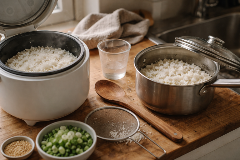Riskoger eller gryde? Min ærlige hverdags-test af tid, smag og bøvl