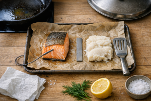 Stop tør fisk: min temperaturguide til saftig laks og hvid fisk (ovn, pande og damp)