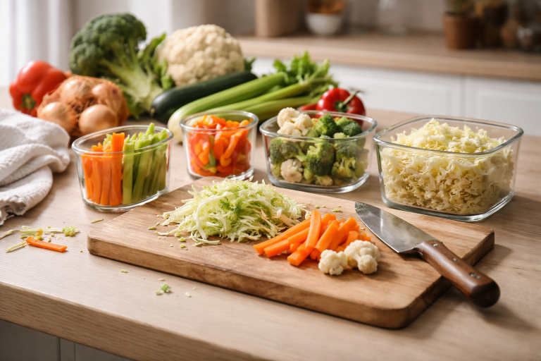 20 minutter søndag: mit 5-dages grønt-kit (så hverdagsmaden laver sig selv)