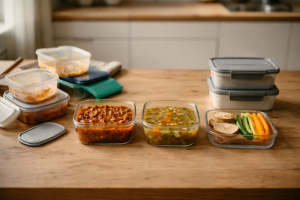 Bøtte-kaos til bøtte-ro: sådan vælger du opbevaringsbokse (glas eller plast) der passer til din hverdag