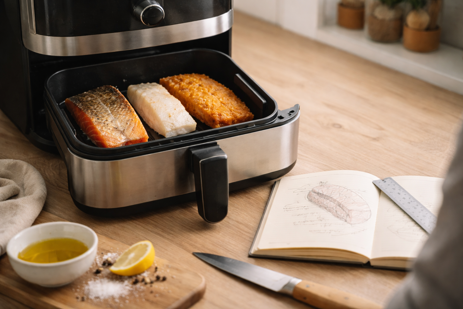 Er du også nervøs for fisk i airfryer - og ender med kylling igen?