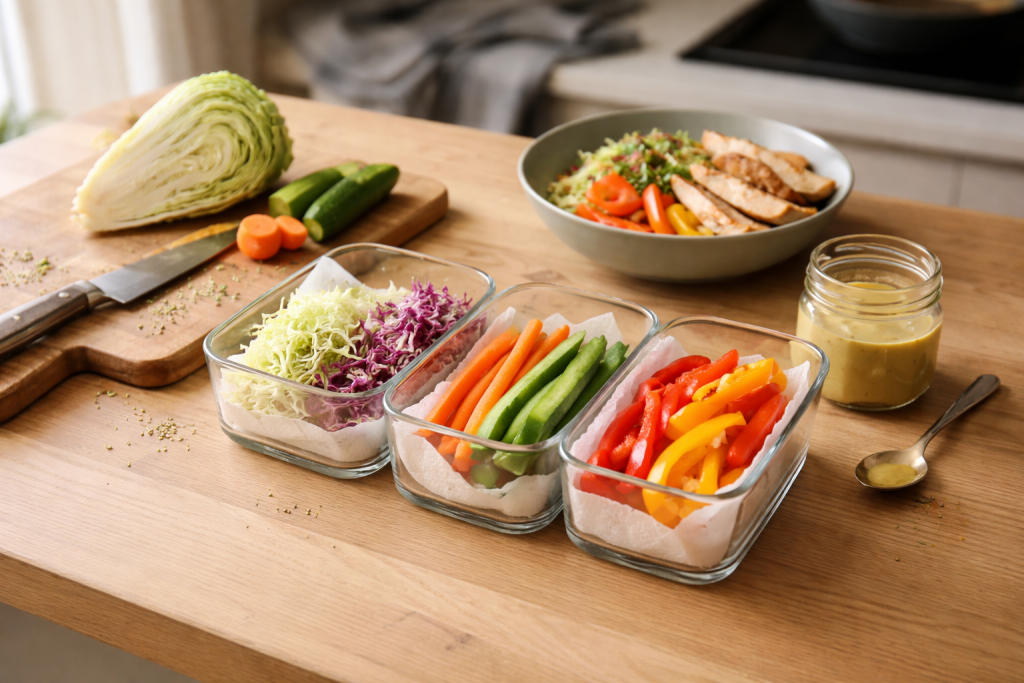 Gemmesøndag vs. kaosmandag: 30 minutters meal prep der faktisk bliver brugt