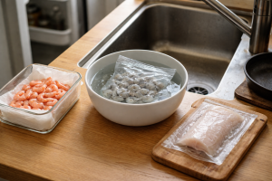 Jeg stolede på næsen og fortrød - nu bruger jeg 3 faste regler til frosne rejer og fisk