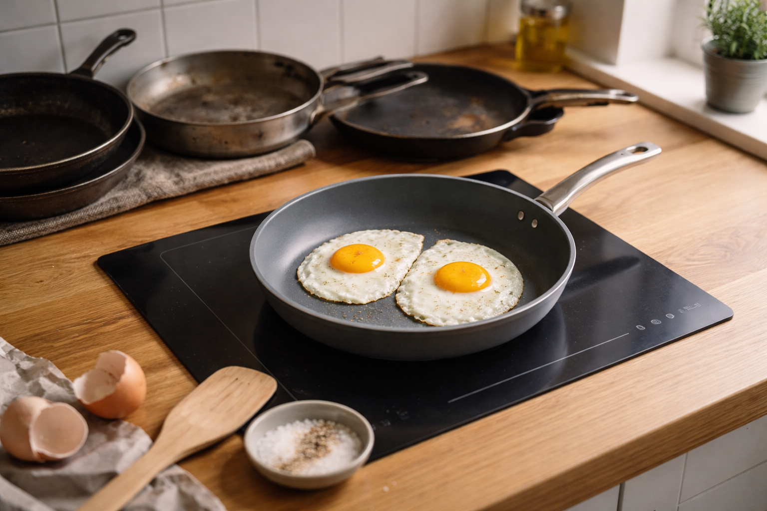 Nonstick uden nervøs kemi