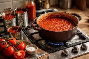 Bliver dine tomatsaucer også sure og “dåse-agtige”?