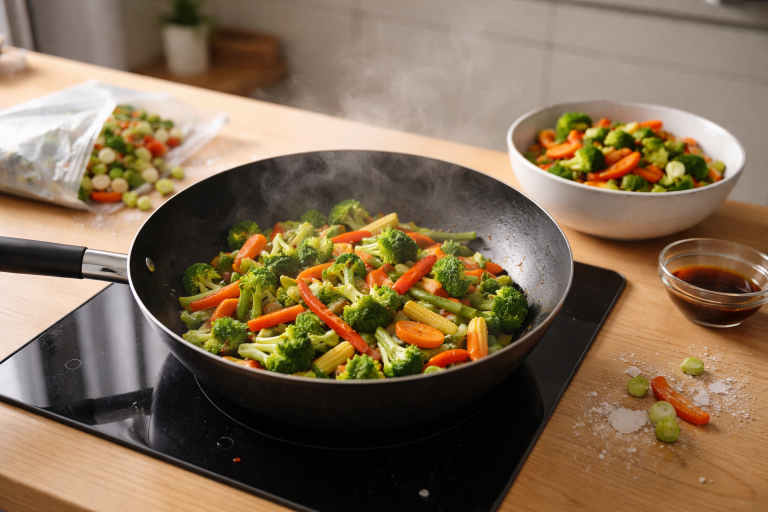 Wok uden vandpjask