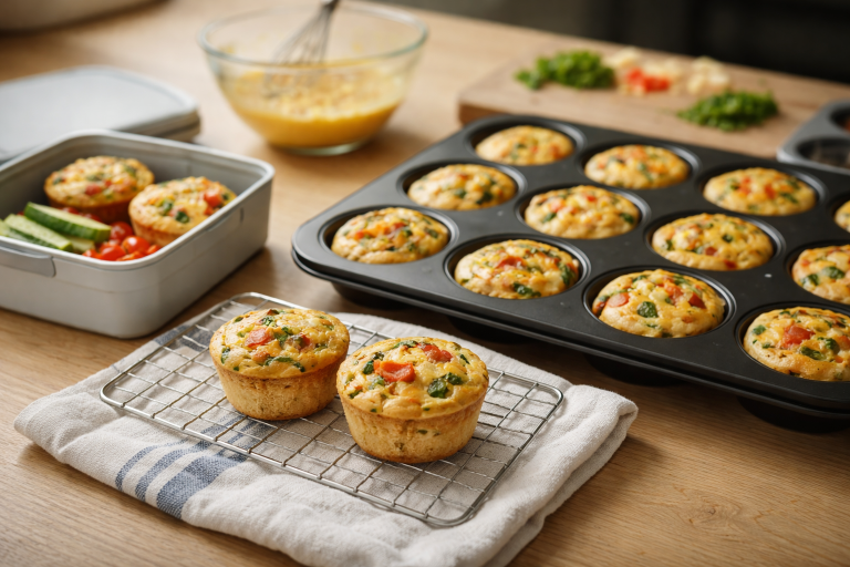 Æggemuffins til madpakken: nem restebrug og sådan undgår du våde muffins