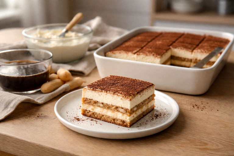 Klassisk tiramisu: sådan får du fast creme, korrekt kaffe-smag og pæne lag