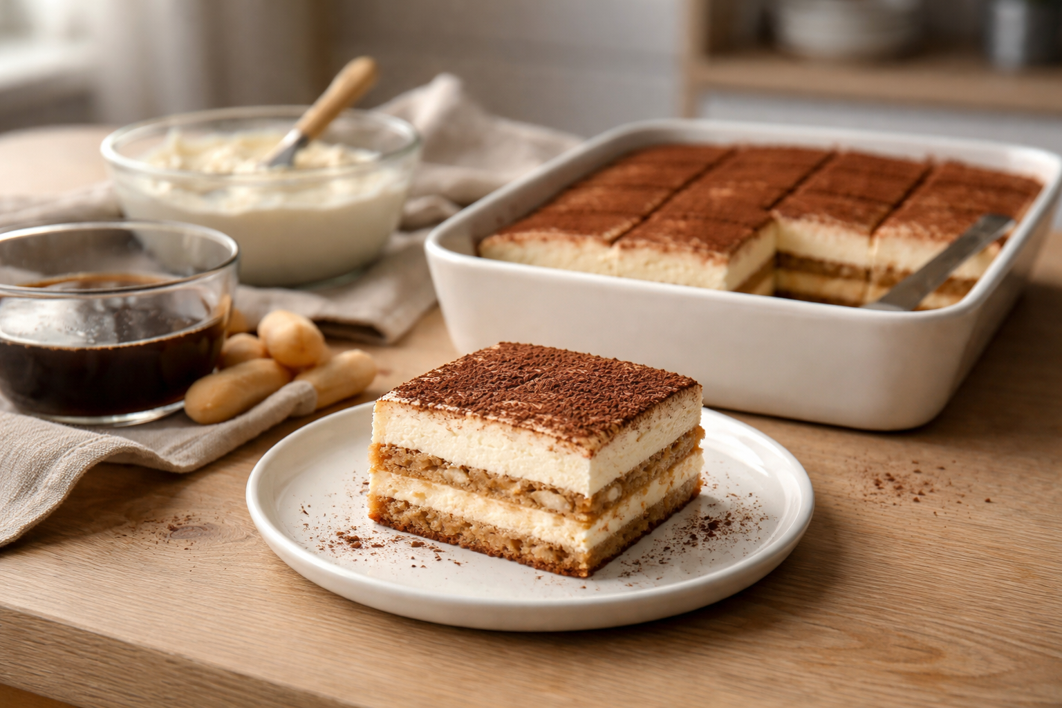 Klassisk tiramisu: sådan får du fast creme, korrekt kaffe-smag og pæne lag